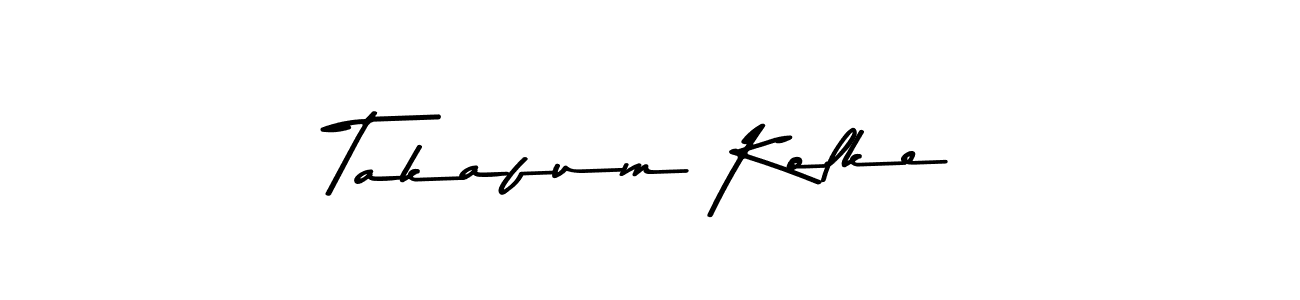 Also we have Takafum Kolke name is the best signature style. Create professional handwritten signature collection using Asem Kandis PERSONAL USE autograph style. Takafum Kolke signature style 9 images and pictures png