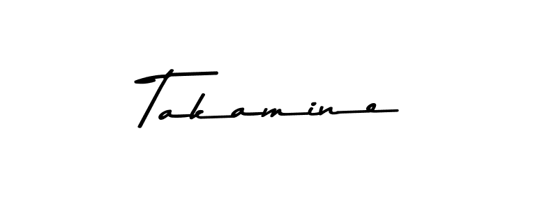Make a beautiful signature design for name Takamine. With this signature (Asem Kandis PERSONAL USE) style, you can create a handwritten signature for free. Takamine signature style 9 images and pictures png