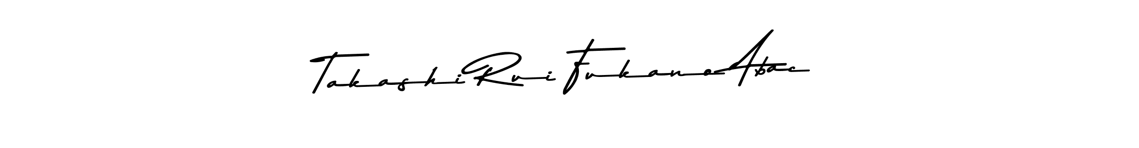 You can use this online signature creator to create a handwritten signature for the name Takashi Rui Fukano Abac. This is the best online autograph maker. Takashi Rui Fukano Abac signature style 9 images and pictures png