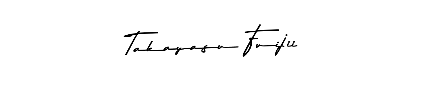 Make a beautiful signature design for name Takayasu Fuijii. Use this online signature maker to create a handwritten signature for free. Takayasu Fuijii signature style 9 images and pictures png