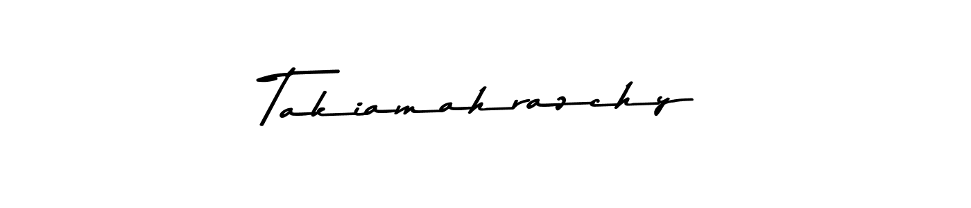 Similarly Asem Kandis PERSONAL USE is the best handwritten signature design. Signature creator online .You can use it as an online autograph creator for name Takiamahrazchy. Takiamahrazchy signature style 9 images and pictures png