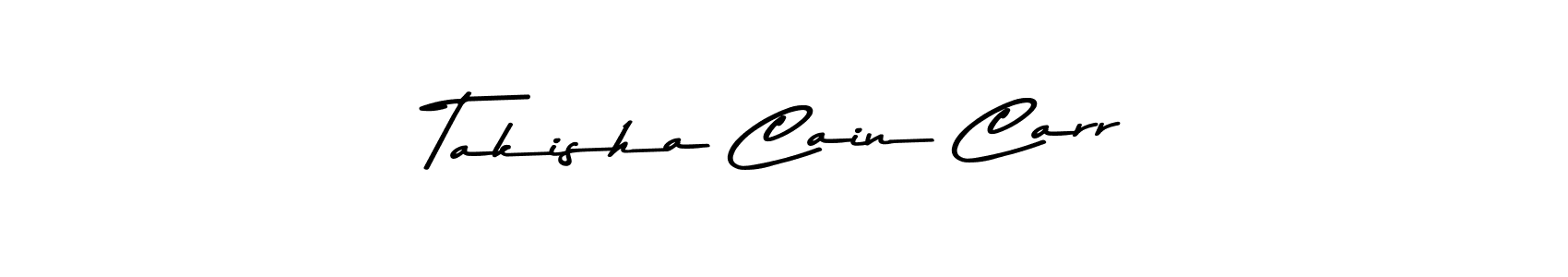 Use a signature maker to create a handwritten signature online. With this signature software, you can design (Asem Kandis PERSONAL USE) your own signature for name Takisha Cain Carr. Takisha Cain Carr signature style 9 images and pictures png