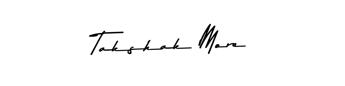 You can use this online signature creator to create a handwritten signature for the name Takshak More. This is the best online autograph maker. Takshak More signature style 9 images and pictures png