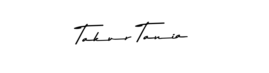 Use a signature maker to create a handwritten signature online. With this signature software, you can design (Asem Kandis PERSONAL USE) your own signature for name Takur Tania. Takur Tania signature style 9 images and pictures png
