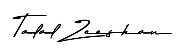 Also You can easily find your signature by using the search form. We will create Talal Zeeshan name handwritten signature images for you free of cost using Asem Kandis PERSONAL USE sign style. Talal Zeeshan signature style 9 images and pictures png