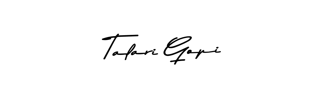 It looks lik you need a new signature style for name Talari Gopi. Design unique handwritten (Asem Kandis PERSONAL USE) signature with our free signature maker in just a few clicks. Talari Gopi signature style 9 images and pictures png