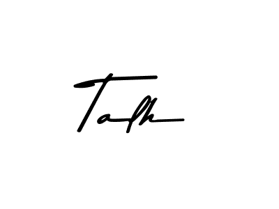 It looks lik you need a new signature style for name Talh. Design unique handwritten (Asem Kandis PERSONAL USE) signature with our free signature maker in just a few clicks. Talh signature style 9 images and pictures png