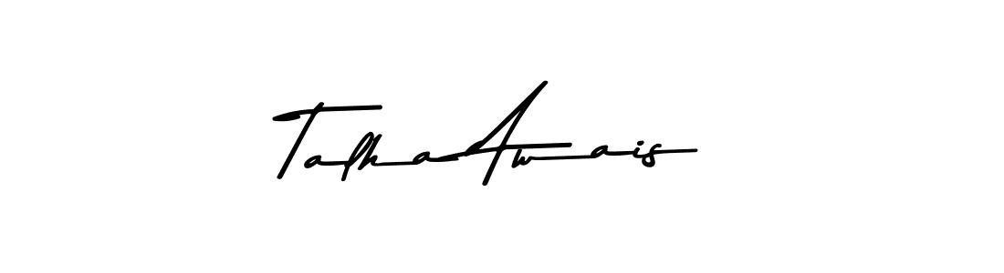 Talha Awais stylish signature style. Best Handwritten Sign (Asem Kandis PERSONAL USE) for my name. Handwritten Signature Collection Ideas for my name Talha Awais. Talha Awais signature style 9 images and pictures png