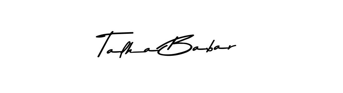 Check out images of Autograph of Talha Babar name. Actor Talha Babar Signature Style. Asem Kandis PERSONAL USE is a professional sign style online. Talha Babar signature style 9 images and pictures png