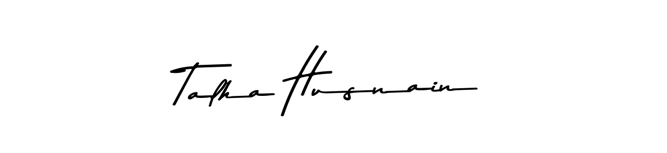 Also You can easily find your signature by using the search form. We will create Talha Husnain name handwritten signature images for you free of cost using Asem Kandis PERSONAL USE sign style. Talha Husnain signature style 9 images and pictures png