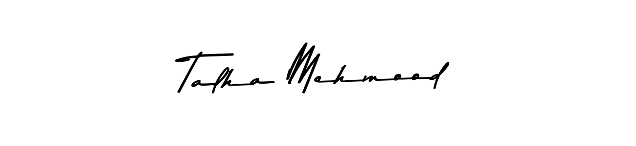 This is the best signature style for the Talha Mehmood name. Also you like these signature font (Asem Kandis PERSONAL USE). Mix name signature. Talha Mehmood signature style 9 images and pictures png