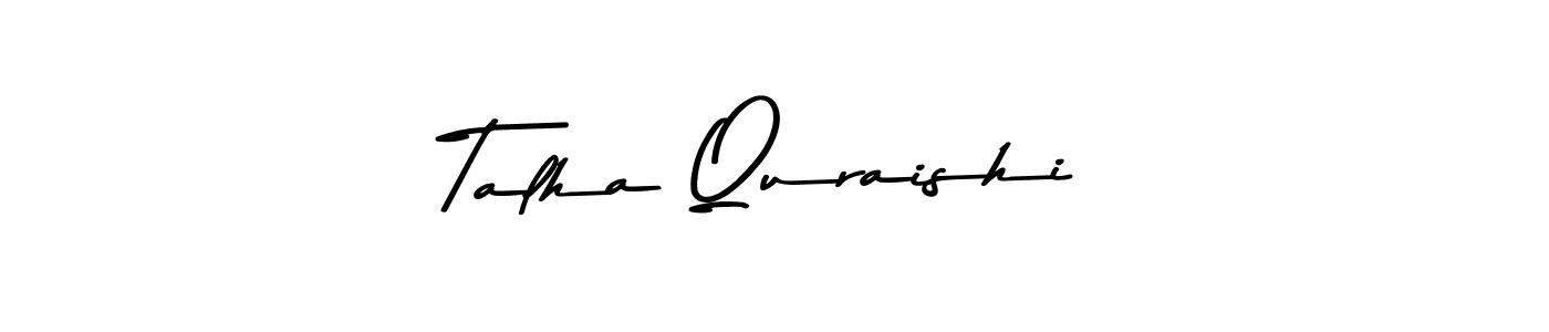 Asem Kandis PERSONAL USE is a professional signature style that is perfect for those who want to add a touch of class to their signature. It is also a great choice for those who want to make their signature more unique. Get Talha Quraishi name to fancy signature for free. Talha Quraishi signature style 9 images and pictures png