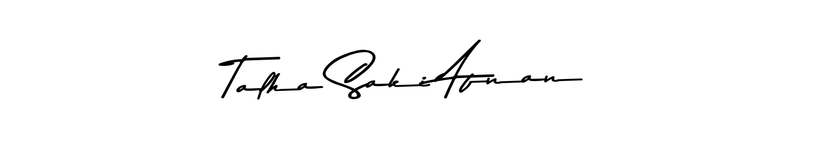 Make a beautiful signature design for name Talha Saki Afnan. Use this online signature maker to create a handwritten signature for free. Talha Saki Afnan signature style 9 images and pictures png