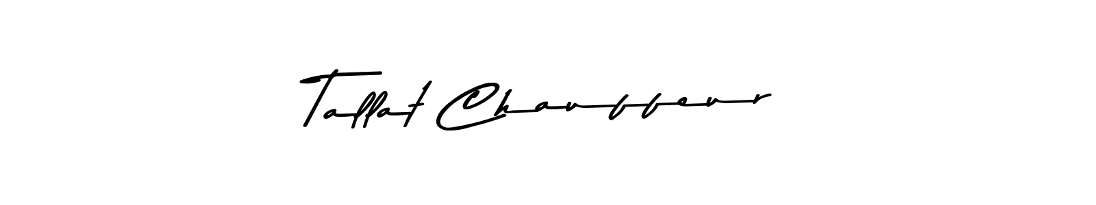 Design your own signature with our free online signature maker. With this signature software, you can create a handwritten (Asem Kandis PERSONAL USE) signature for name Tallat Chauffeur. Tallat Chauffeur signature style 9 images and pictures png