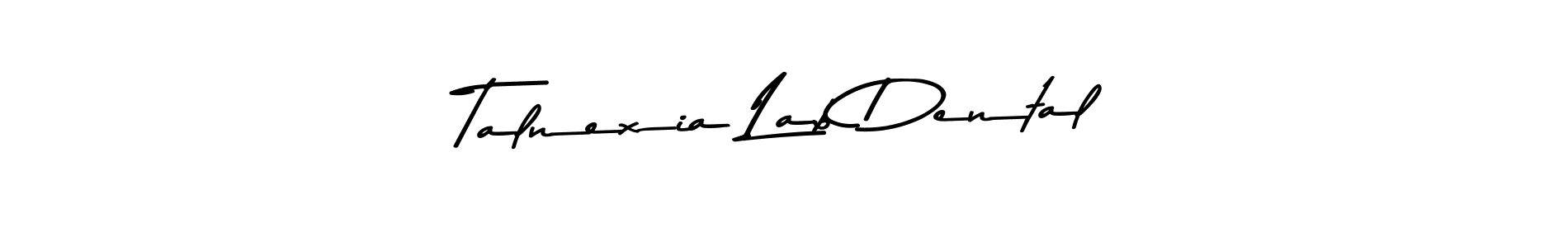 The best way (Asem Kandis PERSONAL USE) to make a short signature is to pick only two or three words in your name. The name Talnexia Lab Dental include a total of six letters. For converting this name. Talnexia Lab Dental signature style 9 images and pictures png