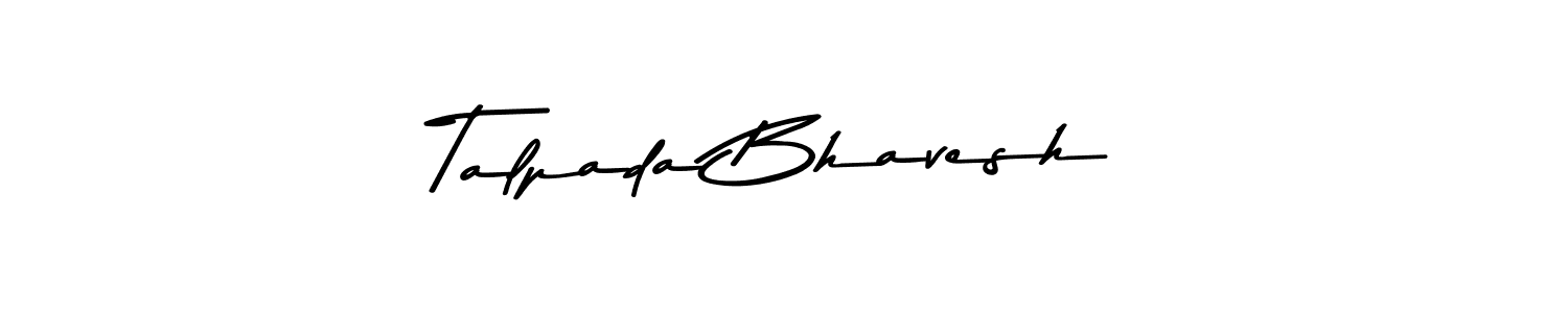 Also we have Talpada Bhavesh name is the best signature style. Create professional handwritten signature collection using Asem Kandis PERSONAL USE autograph style. Talpada Bhavesh signature style 9 images and pictures png