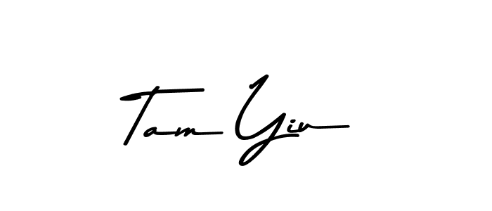 Make a short Tam Yiu signature style. Manage your documents anywhere anytime using Asem Kandis PERSONAL USE. Create and add eSignatures, submit forms, share and send files easily. Tam Yiu signature style 9 images and pictures png