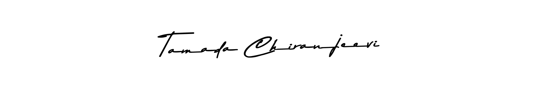 Also we have Tamada Chiranjeevi name is the best signature style. Create professional handwritten signature collection using Asem Kandis PERSONAL USE autograph style. Tamada Chiranjeevi signature style 9 images and pictures png