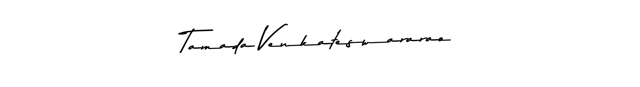 Make a beautiful signature design for name Tamada Venkateswararao. With this signature (Asem Kandis PERSONAL USE) style, you can create a handwritten signature for free. Tamada Venkateswararao signature style 9 images and pictures png