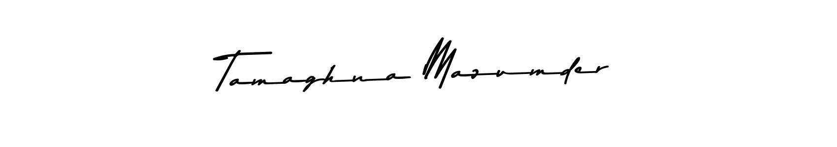 if you are searching for the best signature style for your name Tamaghna Mazumder. so please give up your signature search. here we have designed multiple signature styles  using Asem Kandis PERSONAL USE. Tamaghna Mazumder signature style 9 images and pictures png
