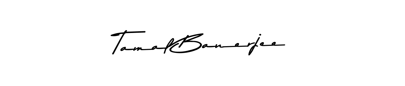 Make a beautiful signature design for name Tamal Banerjee. With this signature (Asem Kandis PERSONAL USE) style, you can create a handwritten signature for free. Tamal Banerjee signature style 9 images and pictures png