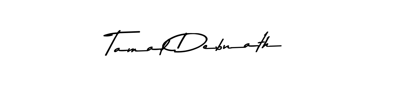 The best way (Asem Kandis PERSONAL USE) to make a short signature is to pick only two or three words in your name. The name Tamal Debnath include a total of six letters. For converting this name. Tamal Debnath signature style 9 images and pictures png