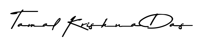 Create your official email sign-off with Tamal Krishna Das name in Asem Kandis PERSONAL USE style. Crisp, clean, and perfectly legible across all screens. Tamal Krishna Das signature style 9 images and pictures png