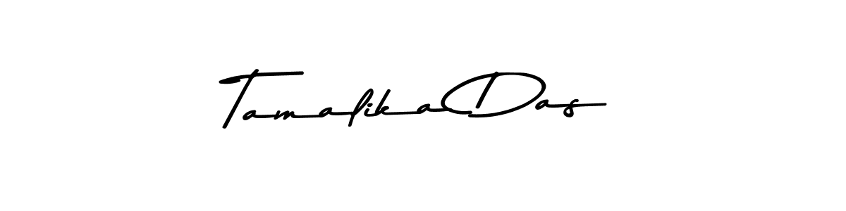 Asem Kandis PERSONAL USE is a professional signature style that is perfect for those who want to add a touch of class to their signature. It is also a great choice for those who want to make their signature more unique. Get Tamalika Das name to fancy signature for free. Tamalika Das signature style 9 images and pictures png