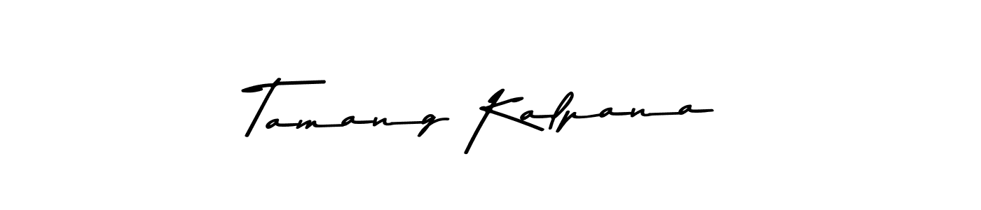 Tamang Kalpana stylish signature style. Best Handwritten Sign (Asem Kandis PERSONAL USE) for my name. Handwritten Signature Collection Ideas for my name Tamang Kalpana. Tamang Kalpana signature style 9 images and pictures png