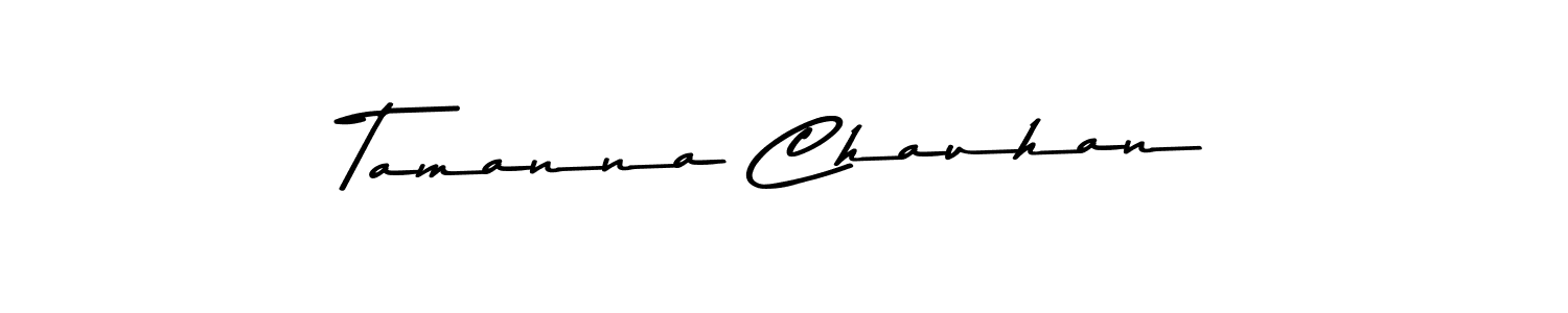 You should practise on your own different ways (Asem Kandis PERSONAL USE) to write your name (Tamanna Chauhan) in signature. don't let someone else do it for you. Tamanna Chauhan signature style 9 images and pictures png