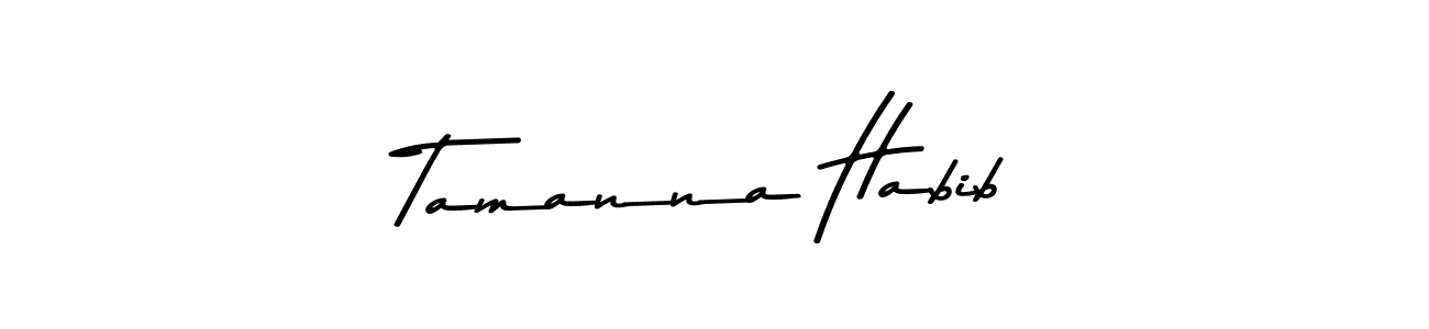 How to Draw Tamanna Habib signature style? Asem Kandis PERSONAL USE is a latest design signature styles for name Tamanna Habib. Tamanna Habib signature style 9 images and pictures png