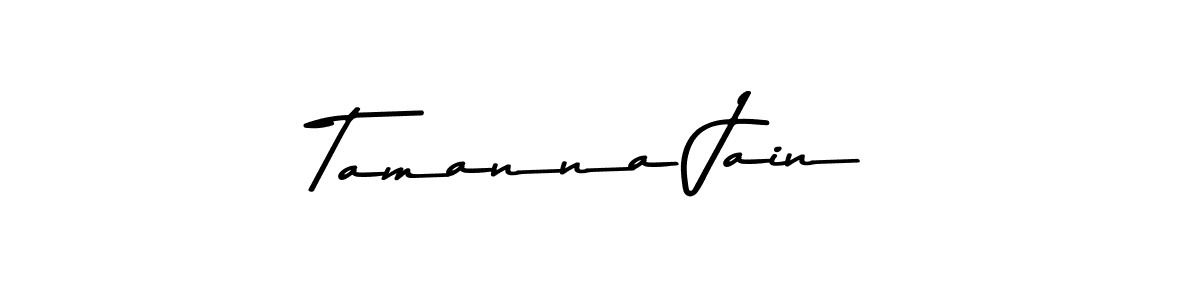 How to make Tamanna Jain signature? Asem Kandis PERSONAL USE is a professional autograph style. Create handwritten signature for Tamanna Jain name. Tamanna Jain signature style 9 images and pictures png