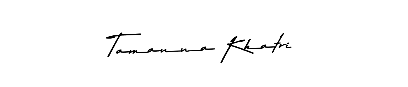 Make a beautiful signature design for name Tamanna Khatri. Use this online signature maker to create a handwritten signature for free. Tamanna Khatri signature style 9 images and pictures png