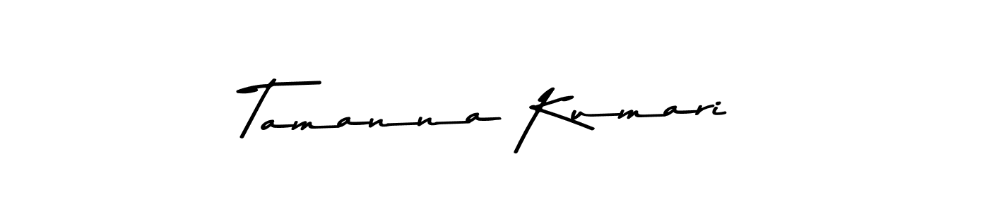 Tamanna Kumari stylish signature style. Best Handwritten Sign (Asem Kandis PERSONAL USE) for my name. Handwritten Signature Collection Ideas for my name Tamanna Kumari. Tamanna Kumari signature style 9 images and pictures png