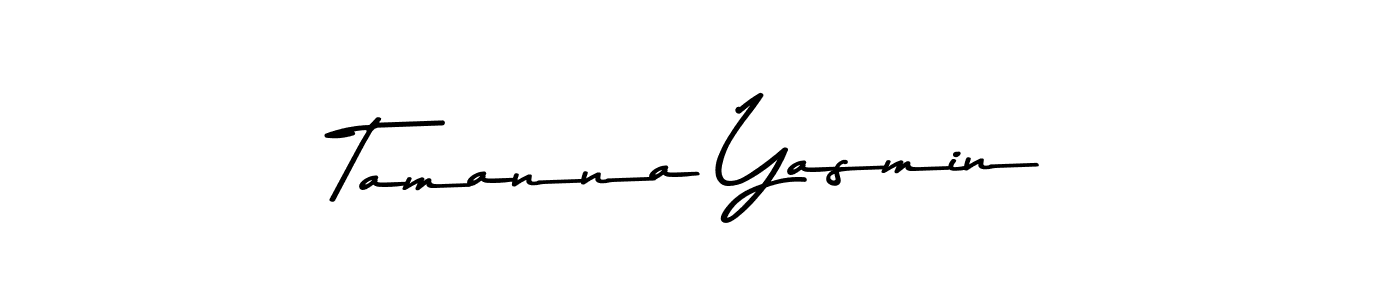 It looks lik you need a new signature style for name Tamanna Yasmin. Design unique handwritten (Asem Kandis PERSONAL USE) signature with our free signature maker in just a few clicks. Tamanna Yasmin signature style 9 images and pictures png