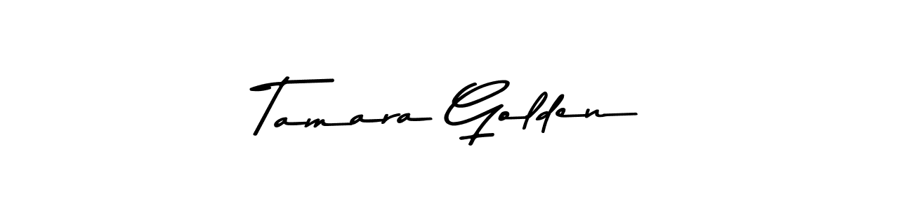 Make a beautiful signature design for name Tamara Golden. With this signature (Asem Kandis PERSONAL USE) style, you can create a handwritten signature for free. Tamara Golden signature style 9 images and pictures png