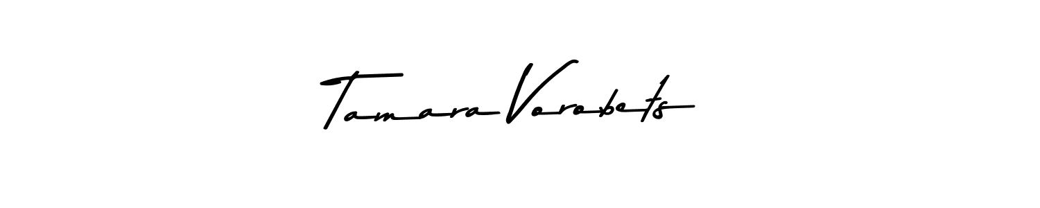 You should practise on your own different ways (Asem Kandis PERSONAL USE) to write your name (Tamara Vorobets) in signature. don't let someone else do it for you. Tamara Vorobets signature style 9 images and pictures png