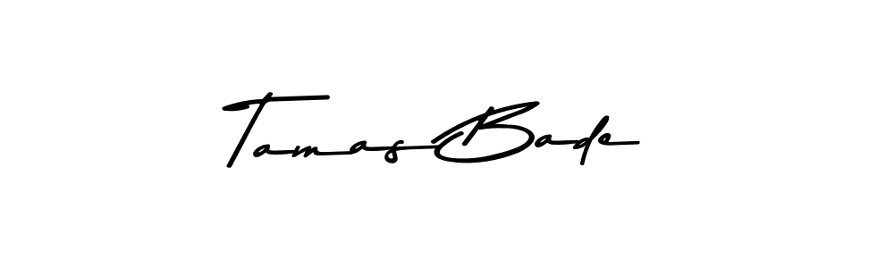 Similarly Asem Kandis PERSONAL USE is the best handwritten signature design. Signature creator online .You can use it as an online autograph creator for name Tamas Bade. Tamas Bade signature style 9 images and pictures png