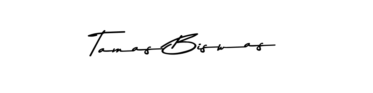 Use a signature maker to create a handwritten signature online. With this signature software, you can design (Asem Kandis PERSONAL USE) your own signature for name Tamas Biswas. Tamas Biswas signature style 9 images and pictures png