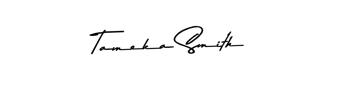 Also You can easily find your signature by using the search form. We will create Tameka Smith name handwritten signature images for you free of cost using Asem Kandis PERSONAL USE sign style. Tameka Smith signature style 9 images and pictures png