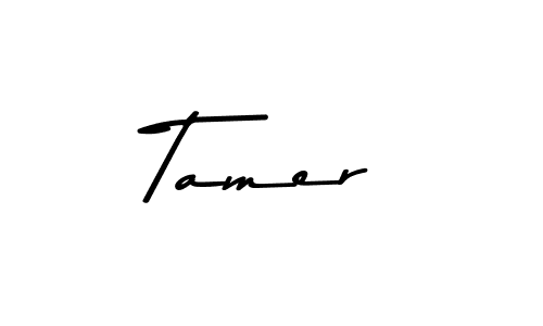 This is the best signature style for the Tamer name. Also you like these signature font (Asem Kandis PERSONAL USE). Mix name signature. Tamer signature style 9 images and pictures png