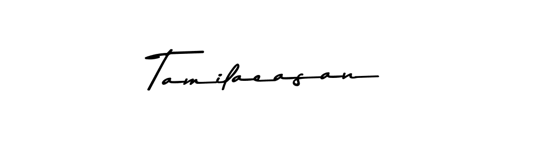 Make a beautiful signature design for name Tamilaeasan. With this signature (Asem Kandis PERSONAL USE) style, you can create a handwritten signature for free. Tamilaeasan signature style 9 images and pictures png