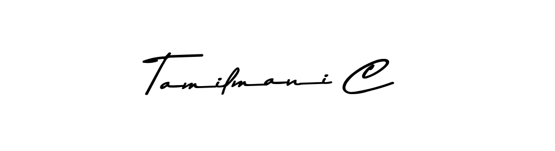 if you are searching for the best signature style for your name Tamilmani C. so please give up your signature search. here we have designed multiple signature styles  using Asem Kandis PERSONAL USE. Tamilmani C signature style 9 images and pictures png