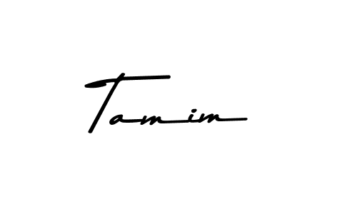 Use a signature maker to create a handwritten signature online. With this signature software, you can design (Asem Kandis PERSONAL USE) your own signature for name Tamim. Tamim signature style 9 images and pictures png