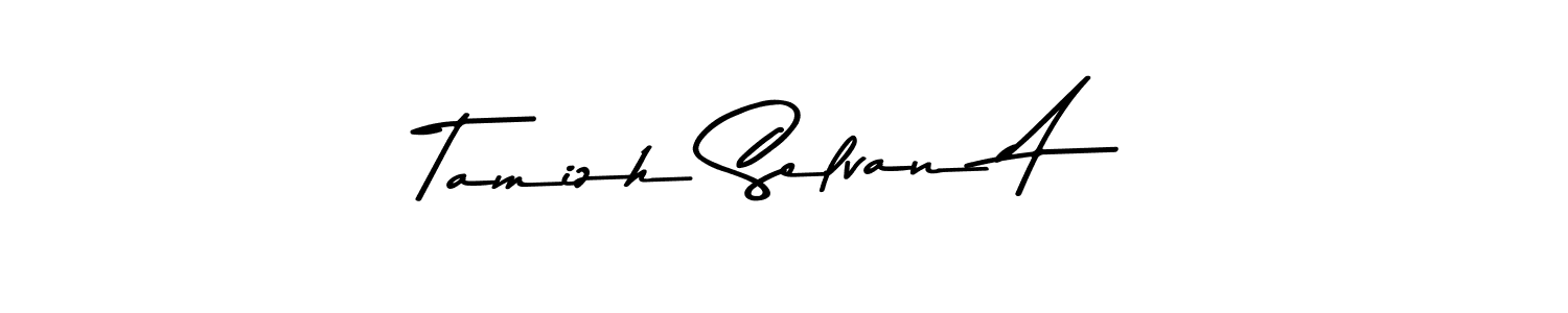 Make a beautiful signature design for name Tamizh Selvan A. Use this online signature maker to create a handwritten signature for free. Tamizh Selvan A signature style 9 images and pictures png