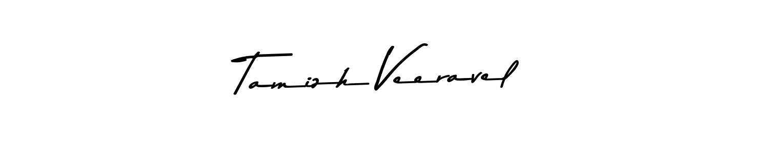 How to Draw Tamizh Veeravel signature style? Asem Kandis PERSONAL USE is a latest design signature styles for name Tamizh Veeravel. Tamizh Veeravel signature style 9 images and pictures png