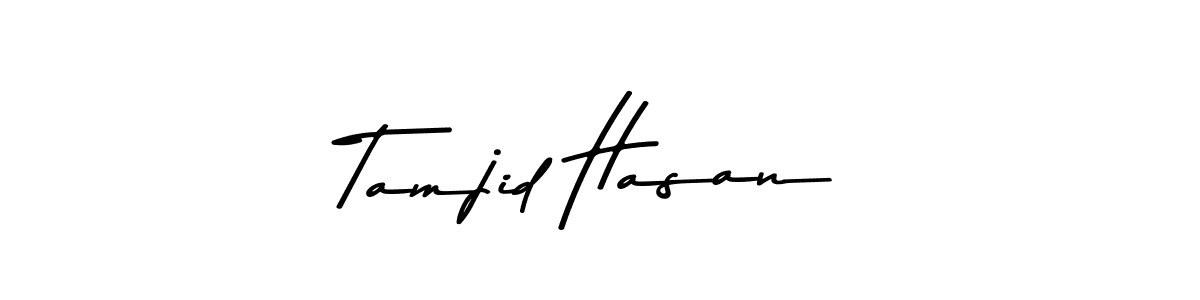 This is the best signature style for the Tamjid Hasan name. Also you like these signature font (Asem Kandis PERSONAL USE). Mix name signature. Tamjid Hasan signature style 9 images and pictures png