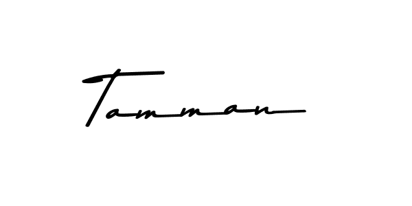 Use a signature maker to create a handwritten signature online. With this signature software, you can design (Asem Kandis PERSONAL USE) your own signature for name Tamman. Tamman signature style 9 images and pictures png