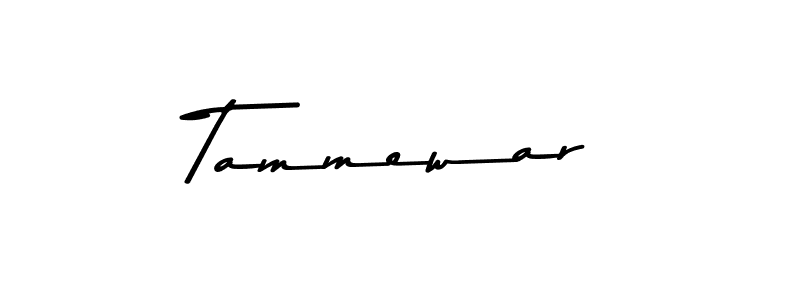 Create a beautiful signature design for name Tammewar. With this signature (Asem Kandis PERSONAL USE) fonts, you can make a handwritten signature for free. Tammewar signature style 9 images and pictures png