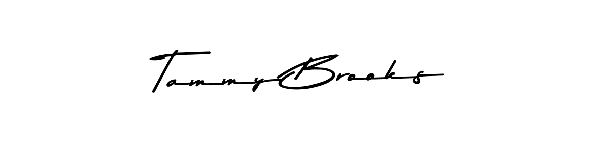 Make a beautiful signature design for name Tammy Brooks. With this signature (Asem Kandis PERSONAL USE) style, you can create a handwritten signature for free. Tammy Brooks signature style 9 images and pictures png